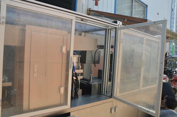 Máquina de embalagem de selagem lisa 304 de aço inoxidável da bolha da tabuleta da cápsula