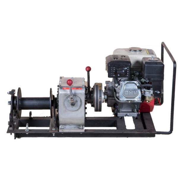 10KN 1Ton Cable Pulling Machine With Honda Gasoline Engine Winch Hoist