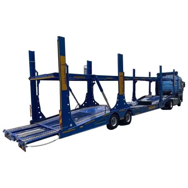 2 Axles Car Carrier Trailer 8 Car Transport Semi Trailer for Customized Requirements
