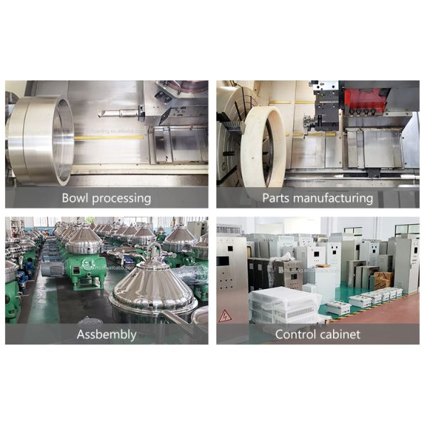 Cocoa Butter Disc Stack Separator Sugar Cane Biodiesel Centrifuge