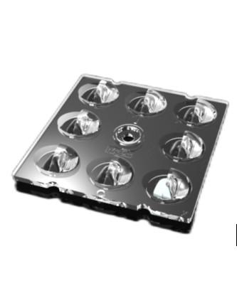 Bens 8 em 1 tipo peso leve da lente da luz de 5050 diodos emissores de luz de IV para a luz de rua do diodo emissor de luz