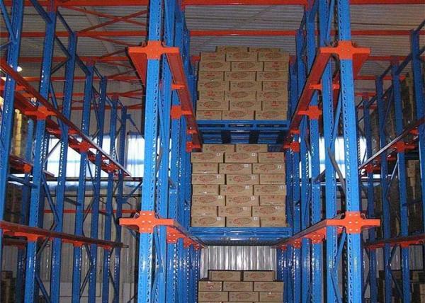 Steel 2000kgs/pallet Q235B Drive In Storage Rack ISO9001