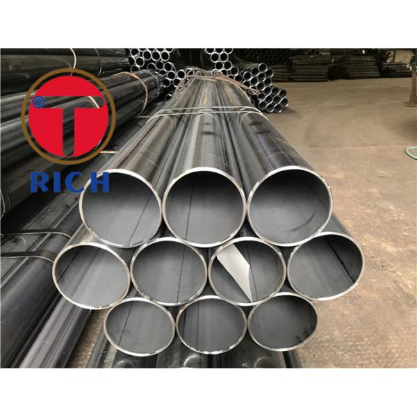 Austenitic Welded Steel Tube , Pickling Surface Carbon Steel Welded Pipe