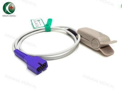 Pinza para dedo adulto de 6 pines y 40 grados compatible con Mindray Comtec para PM6000/PM7000/PM8000/PM9000