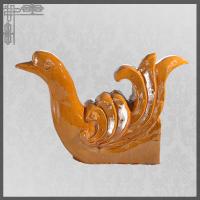Toit en céramique Ridge Ornaments Glazed Handmade Art pour le temple chinois