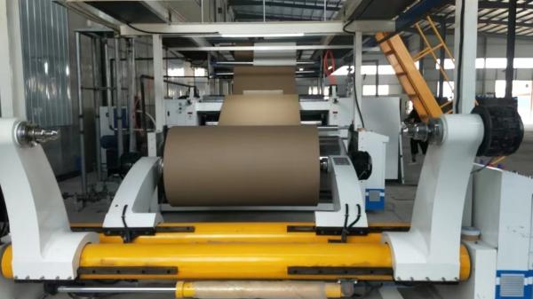 Linha de produção automática de cartão ondulado de camada de grau 3 Máquinas de fabricação de papel