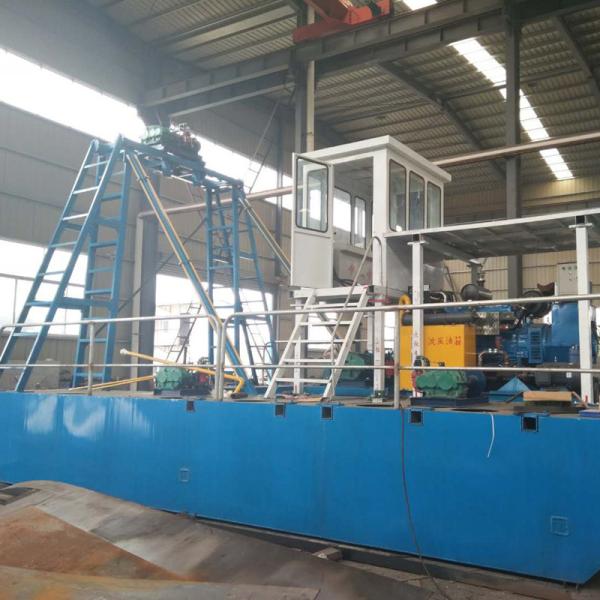 10 Inch Anti-Corrosion Steel Cutter Suction Sand Dredging Machine 150m3/ Hour