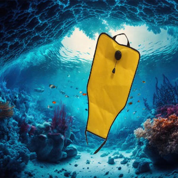 Boat Air Bags PVC Buoyancy Bags Diving Parachute Shape Underwater Airbag