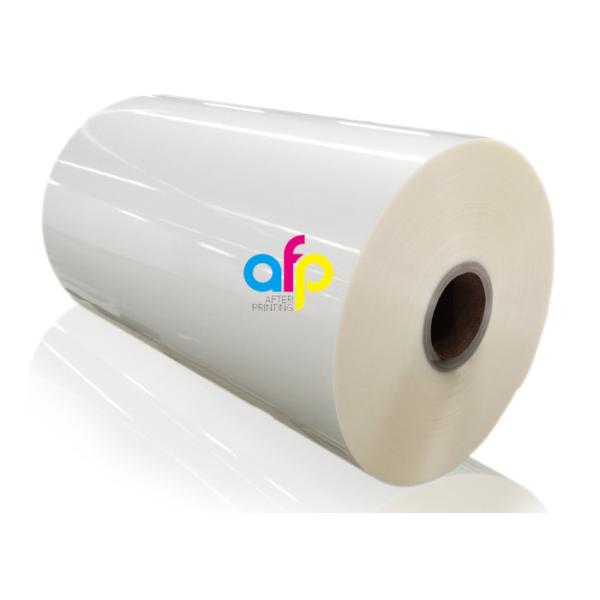 High Glossy 1 Mil Laminating Film Roll ,   10 - 60m/min Gloss Lamination Roll