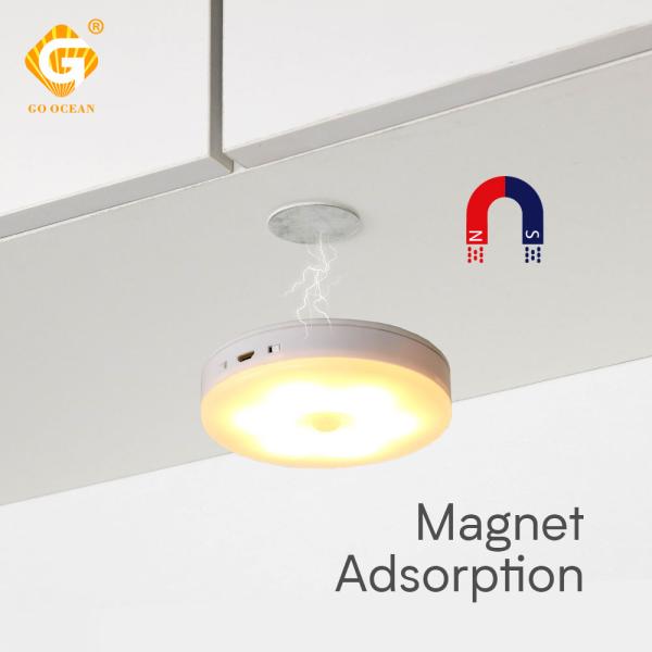 Wireless LED Battery Powered Kitchen Cabinet  Motion sensor Night Light