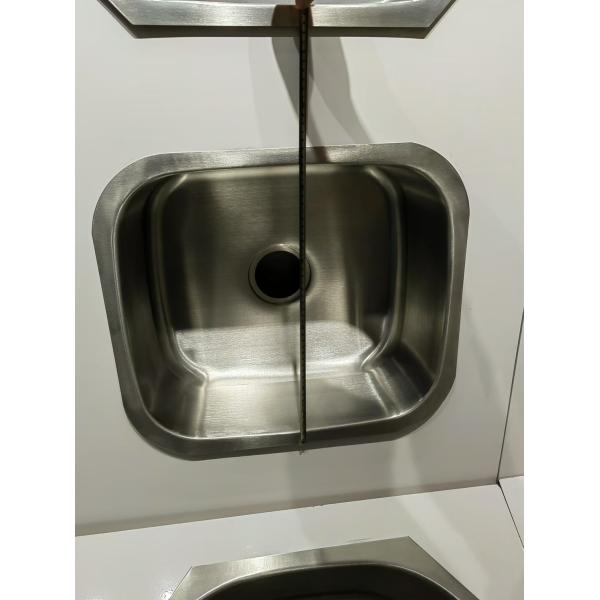 Brushed Ss201 Small Single Bowl Undermount Stainless Steel Kitchen Sink