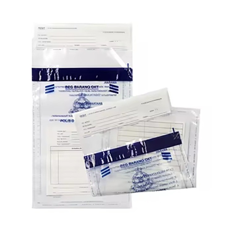 Waterproof Security Bag for Confidential Documents with Tamper-evident Features and Durable Locking System