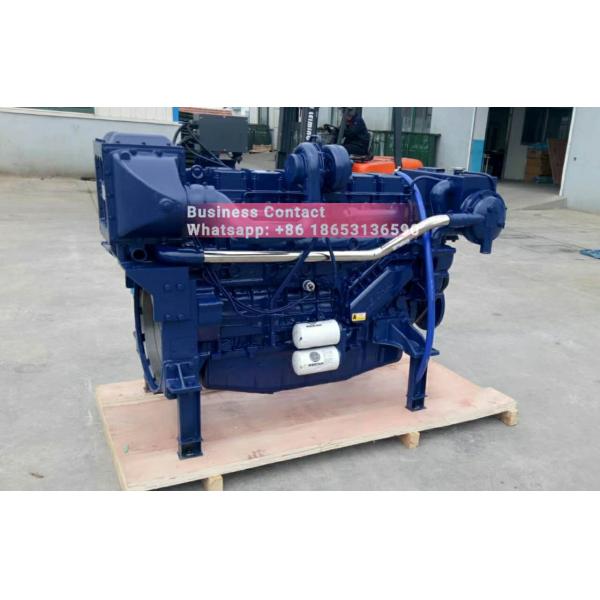 WEICHAI  WP12 Series Marine Diesel Engine 350hp 400hp 450hp 500hp 550hp advance gear
