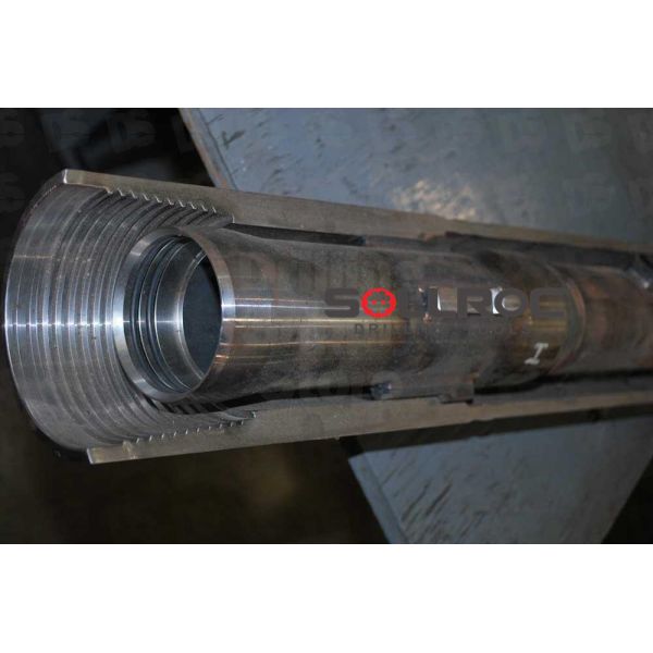 114mm Diameter 3m Length Dual Wall RC Drill Pipe with 4'' Metzke Thread for Reverse Circulation Sampling Drilling