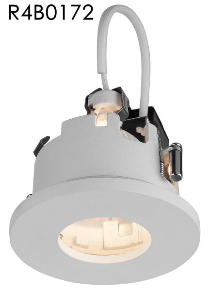 Round White Aluminum MR16 Cut out 72MM Halogen Dimmable Led Downlights Kitchen IP54 Max 50W