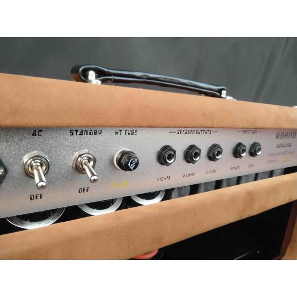 2024 HOT!!! Dumble #002 Version Clone SSS20-Steel String Singer SSS Tube Amp Head 20Watt in Suede Brown with Original Knobs