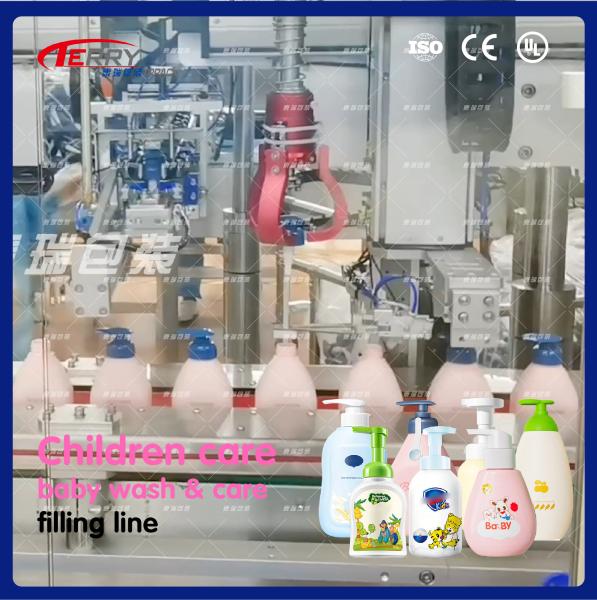 8 Heads Dishwashing Liquid Filling Machine with Multiple Specifications