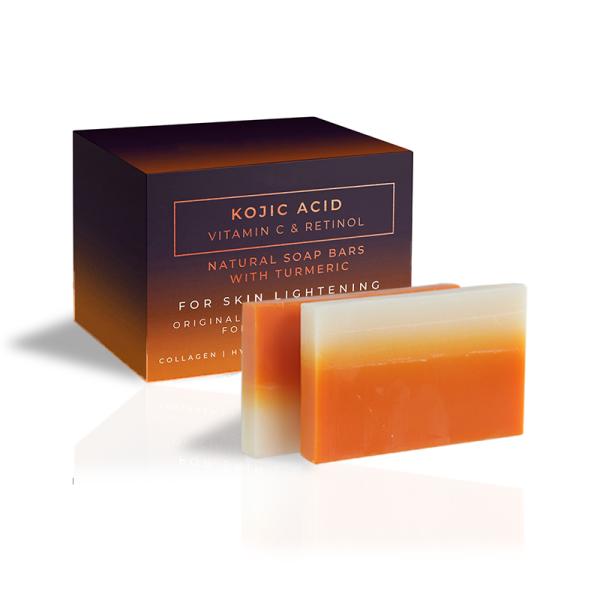 Тело мыла ODM Handmade травяное очищая естественные Адвокатуры мыла с турмерином