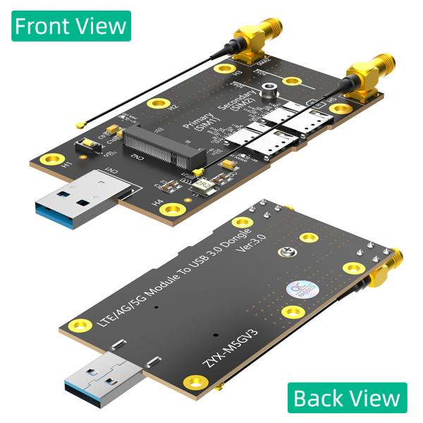 PCI Express Gen 3.0 8 Gbps NGFF M.2 на USB 3.0 адаптер с двойным слотом для SIM-карты NANO