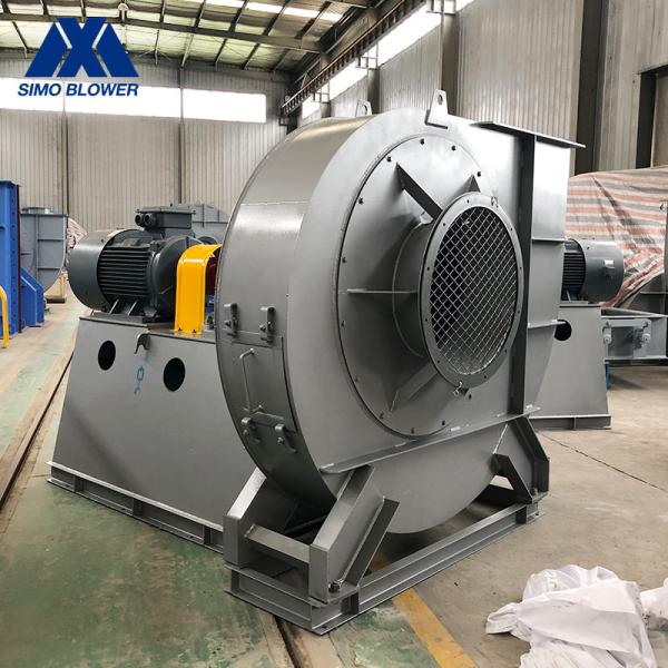 Coupling Driving Biomass Boiler 110kw Centrifugal Blower Fan