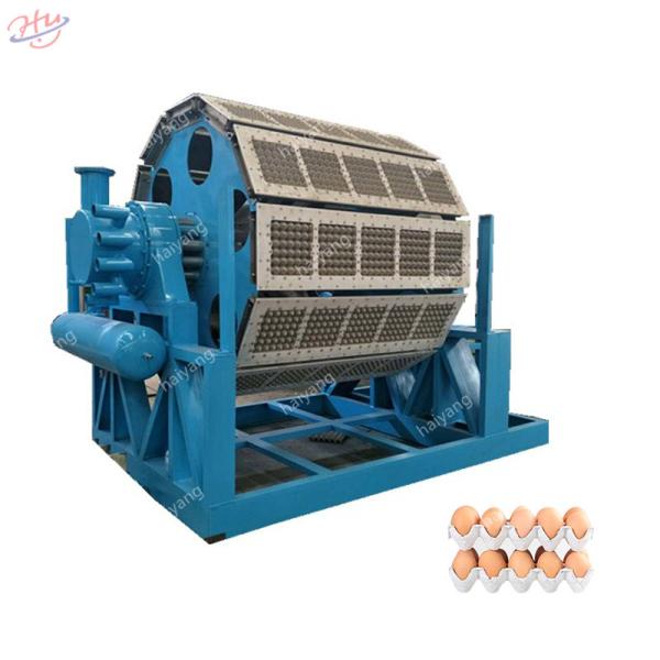 ovo Tray Making Machine do papel 6000pcs/Hr de 2350x420mm