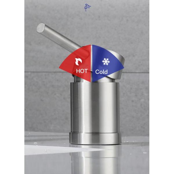 Anti Corrosion Bathroom SUS304 Stainless Steel Faucet Tap Concealed Ceramic Spool