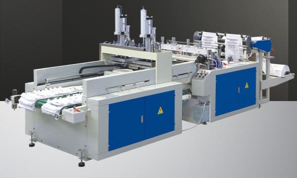 Automatic Hot Cutting T shirt Bag Making Machine