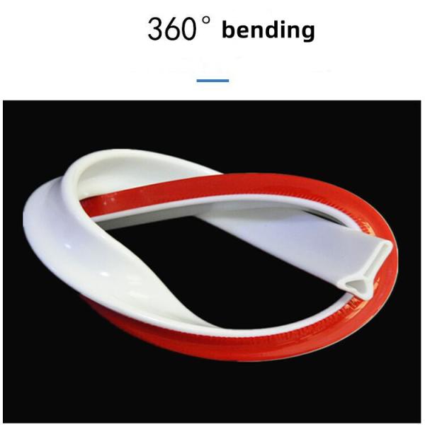 High Quality Silicone Shower Threshold Water Barrier Bathroom Water Stopper