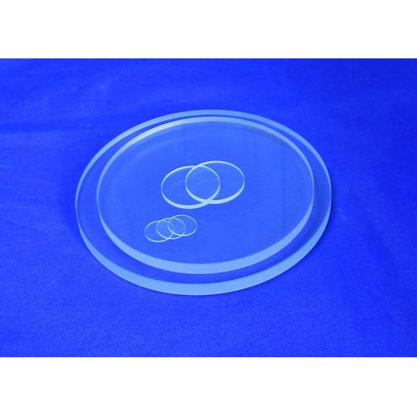 Custom 92% Light Transmittance Fused Silica Plate with 1150℃ Working Temperature and 2.2g/cm³ Density