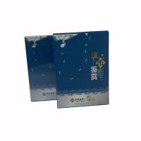 Matt Lamination Currency Poker Card place avec Tuck Box