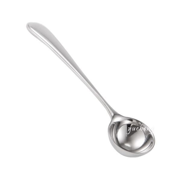 Wholesale Stainless Steel 18/8 20ml And 6ml Long Coffe Scoop Coffe Spoon Coffe Shop Scoop Measuring  Coffe Spoon
