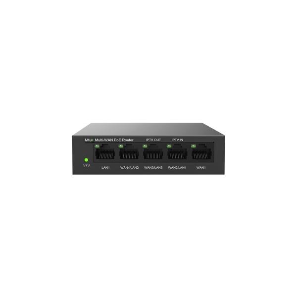 G0-5G-PoE Cinq ports Gigabit PoE alimentation AP gestion intégré routeur d'entreprise AC4WAN plus quatre ports support POE