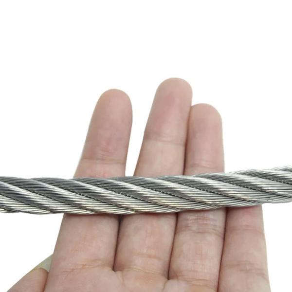 20 mm câble de tension fil d'acier galvanisé câble d'acier pour AiSi standard et autre service de traitement