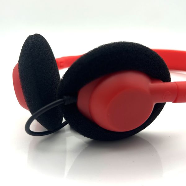 HT857 3.5mm Jack White Stereo Wired Mic Headsets Earphones for Phone Headphones Others Chipset No Light Game Atmosphere