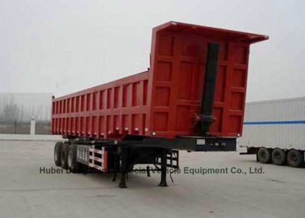 Heavy Duty Dumper Semi Trailer Truck for Sand - Mine Transport   3-Axles Rear Tipper Semi Trailer 45  - 60T