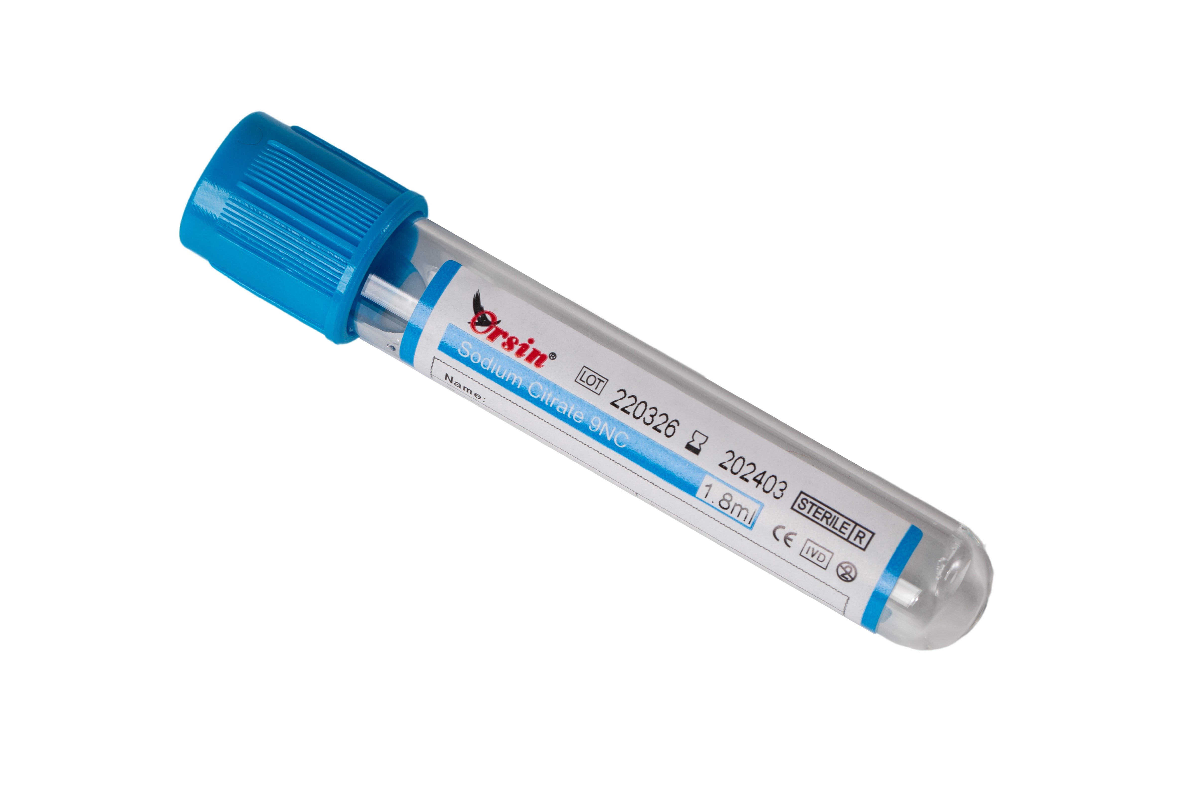 Anticoagulant Sodium Citrate Tubes 6ml 7ml Citrate Blood Collection Tubes