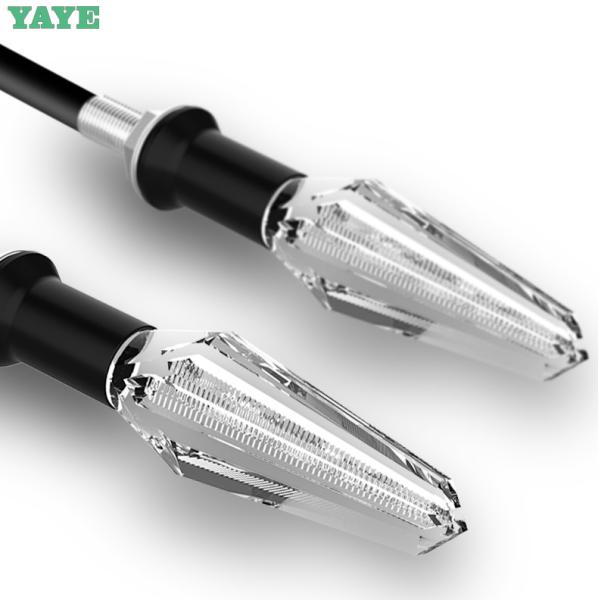 30000h Lifespan Motorcycle Flashing Lights LED Flowing Water Blinker Turn Signals