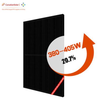 Vidro dobro canadense 380W-405W do painel solar