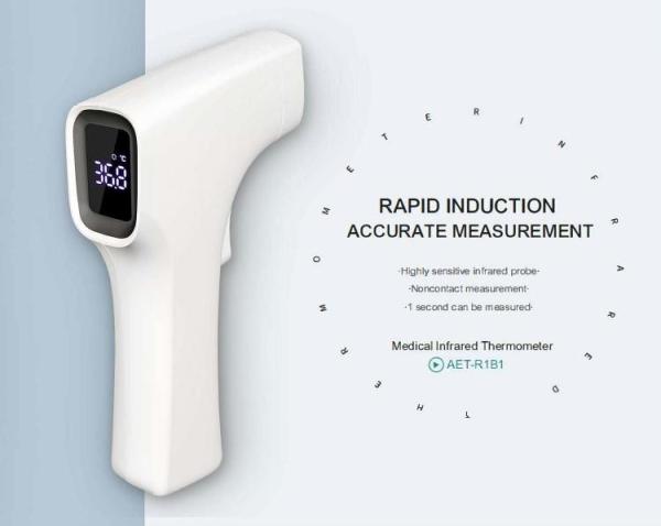 Gun Type Body Non Contact Forehead Scan Thermometer