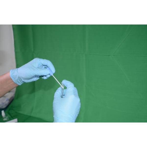 L025 BTMQ-VI Sterile cotton DNA lifting applicator swabs with tube and desiccant