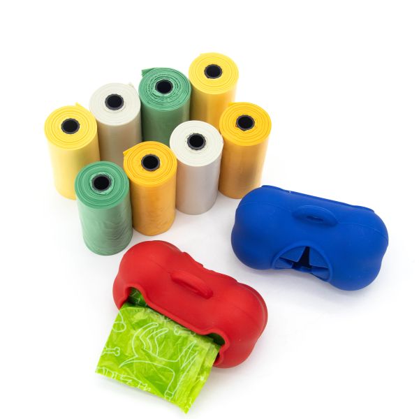 Drawstring Doggy Bags Set Biodegradable Plastic Wholesale Dog Poop Bags Bulk