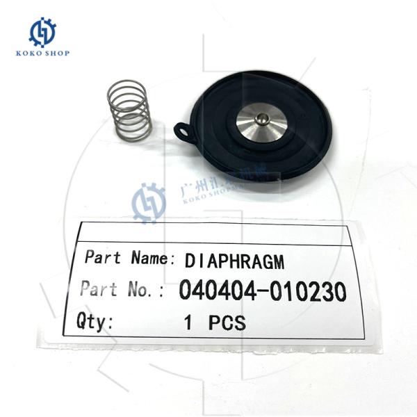 油圧ブレーカの予備品はシールのコップのゴム製 ブレーカ蓄積装置040404-010230のダイヤフラムを槌で打つ