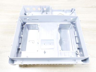 Custom Aluminum Alloy Casting Parts High Pressure Solar Inverter Housing Powder Coated