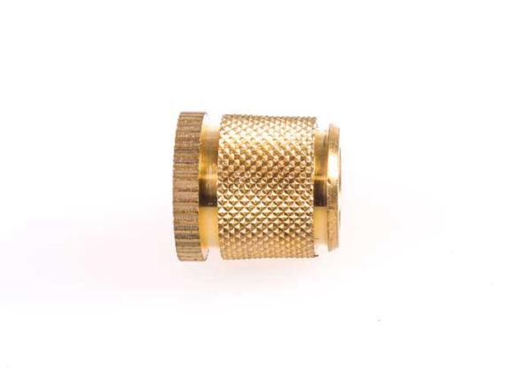 High Precision M2-M20 CNC Lathe Parts Brass Knurled Inserts Nuts Size 2-20MM