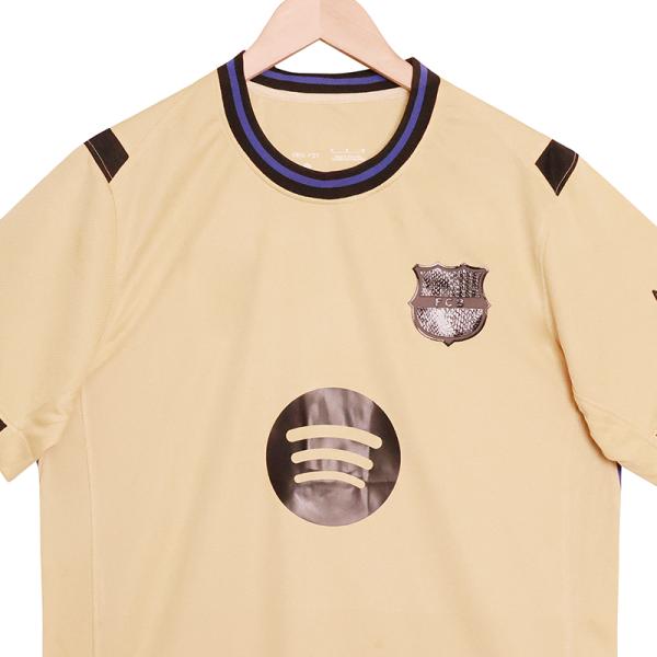 Barcelona 2025-2026 Season Away Fan Version Jersey Printed By Support Group