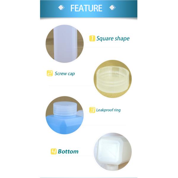 Envases de plástico biodegradable en la industria química