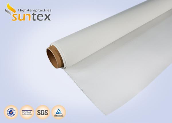 o fio 750C de aço inoxidável reforçou a tela da fibra de vidro do silicone para a cortina do fogo