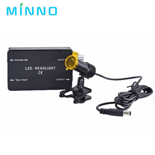 Lúpulas cirúrgicas de luz LED de 5W Dental com aumento de luz Binocular