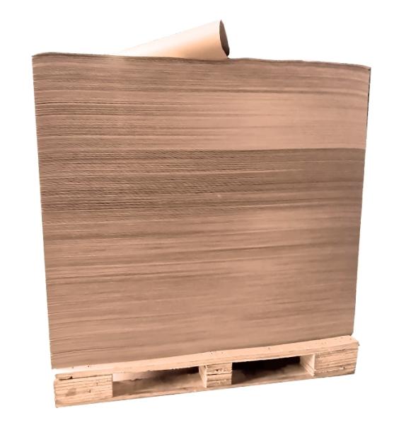 3MM Heavy Duty Kraft Cardboard 2200mm for Pallet Lining Anti Slip Waterproof Industrial Packaging Supplies