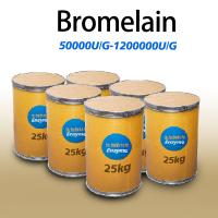 1200000U/G 2400GDU Bromelain Powder Protease Soluble In Water